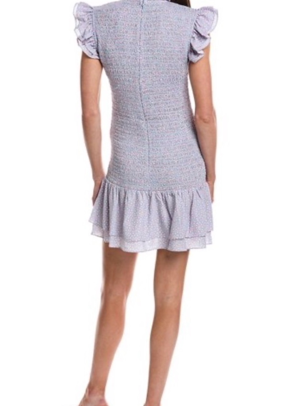 French Connection Smocked Ruffle Mini Dress - Picture 2 of 7